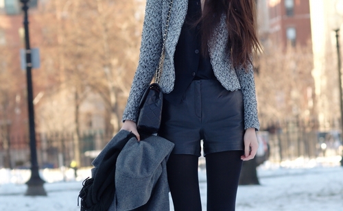 FASHION WEEKLY LOOK#2: shorts in inverno? No problem!